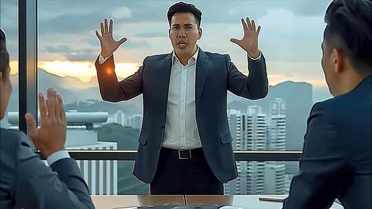 商务洽谈商务合作商务谈判商务会议商务人士