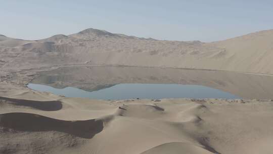 巴丹吉林沙漠视频素材模板下载