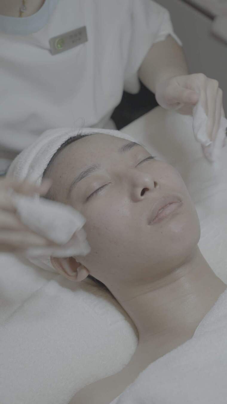 美容院 洁面 美容