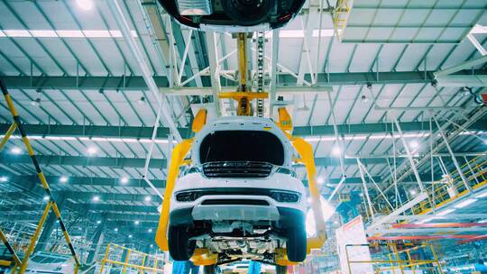 汽车生产汽车制造汽车工业智能制造生产线