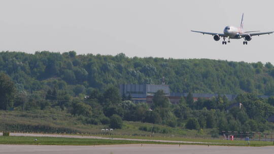 飞机 起飞 降落 机场 民航 波音 空客视频素材模板下载