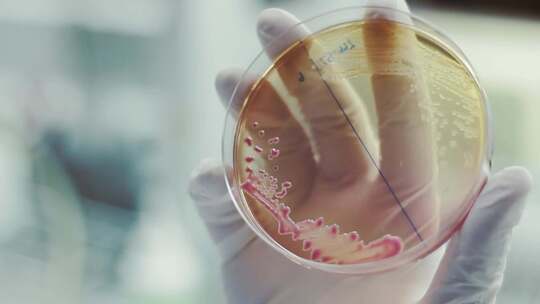 培养皿观察微生物发育情况