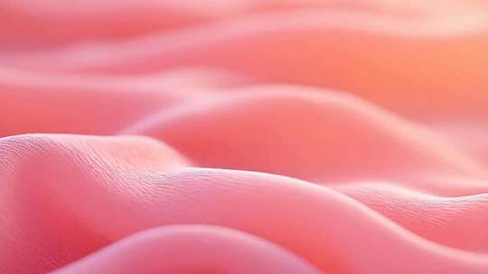 粉色柔软织物特写素材
