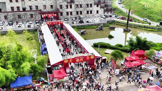 4k 万人火把节庆典人群狂欢宣传片