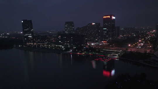 城市建筑金沙湖 杭州金沙湖大剧院 4K