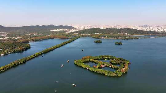 中国杭州西湖秋日美景（合集）