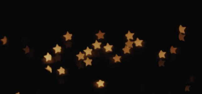 星星形状的背景视频
