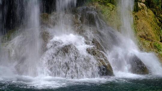 自然风光 大自然瀑布 森林瀑布 山涧瀑布