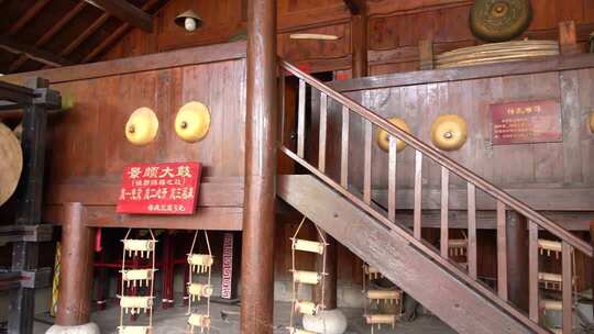 4K少数民族景颇族大鼓实拍视频