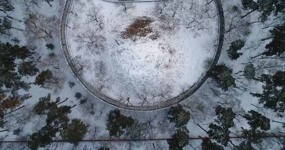 沈阳 东陵公园 北陵公园 雪景