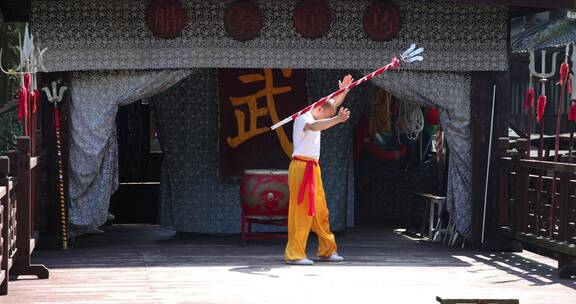 乌镇 中国传统武术拳法