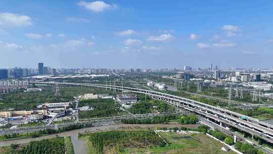 上海罗山高架路  沪奉高速  城市快速路