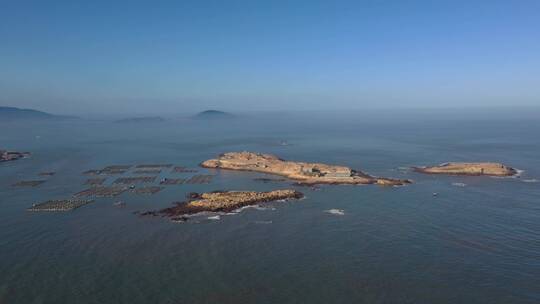 福建福州平潭岛猴研岛滨海度假区自然风光