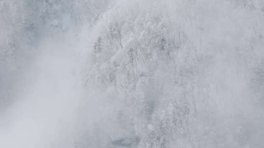 南太行伏牛山雪景雾凇云海自然风光