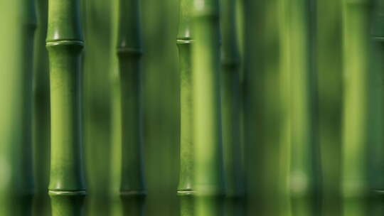 绿色天然竹植物背景