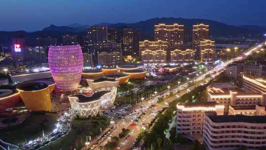 中国醴陵瓷谷夜景