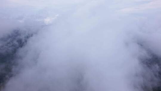 天空云海云层航拍穿云视频素材模板下载