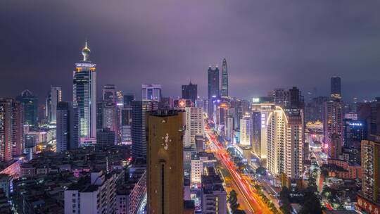 深圳罗湖CBD夜景