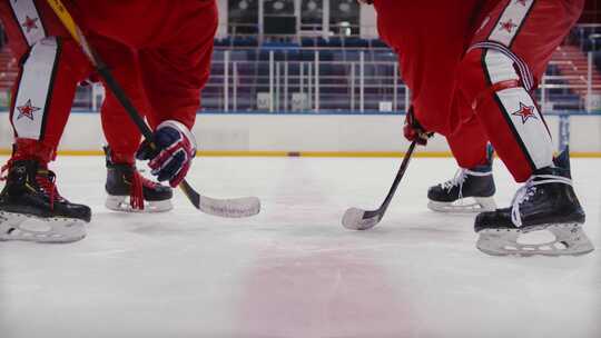 曲棍球 冬奥运动项目 冰球视频素材模板下载