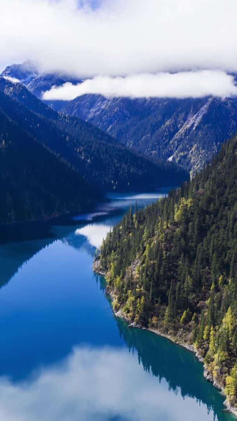 合集-四川阿坝九寨沟航拍