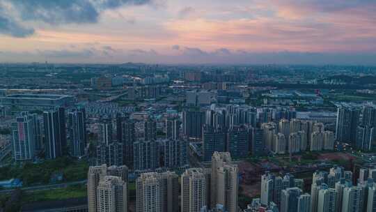 广州荔湾广钢花城日出延时