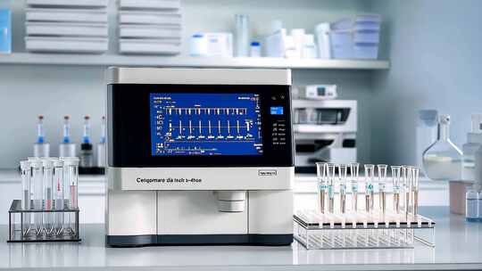 实验室仪器精密设备 数据屏幕科研场景仪器