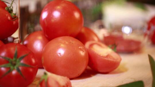 【镜头合集】夏季蔬菜西红柿番茄