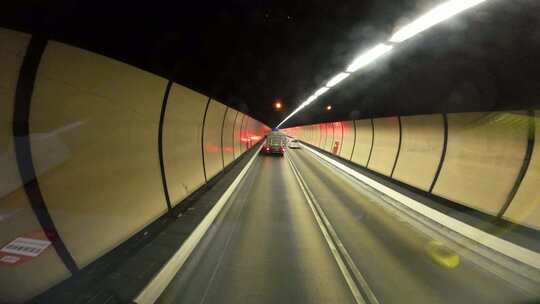 香港堵车隧道