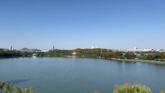 南京玄武湖景视频素材模板下载