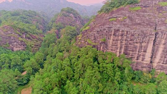 福建南平武夷山航拍