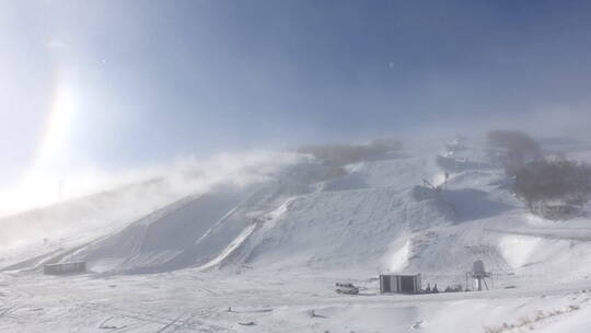 云顶滑雪公园国家冬奥体育视频素材模板下载