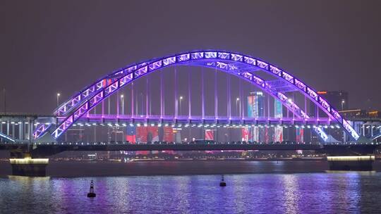 杭州钱江四桥夜景