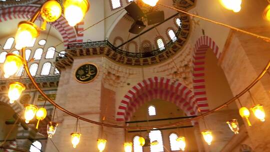 苏莱曼尼耶清真寺的祈祷室