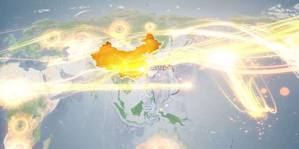上海宝山区地图辐射到世界覆盖全球 5