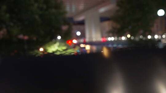 延安西路高架夜景视频素材模板下载