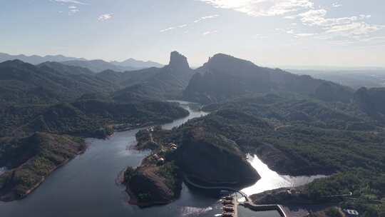 江西上饶龟峰景区航拍