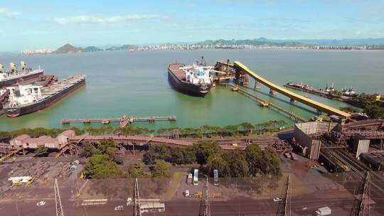 巴西亚马逊河口船只视频素材模板下载