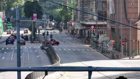 香港金钟道街景