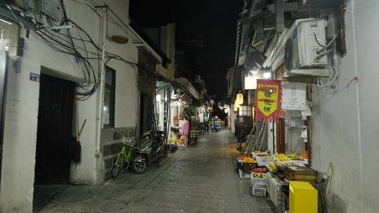 苏州七里山塘街夜景