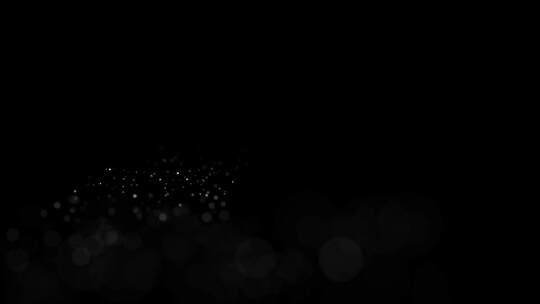 黑色背景粒子特效