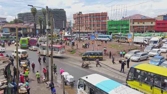非洲肯尼亚城市人文