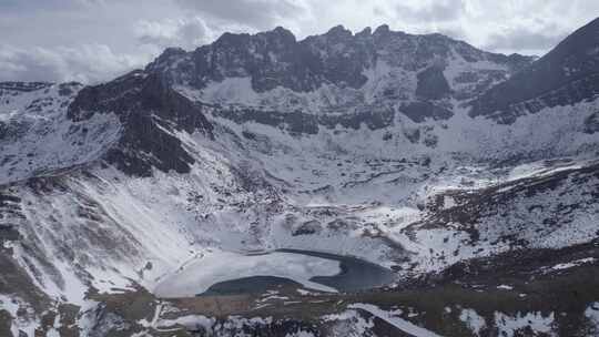 昆明妖精塘雪景