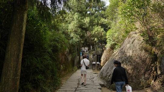 福建太姥山自然风景