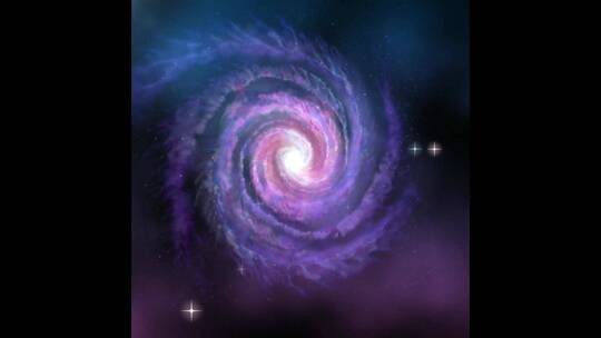 银河系星云宇宙视频素材模板下载