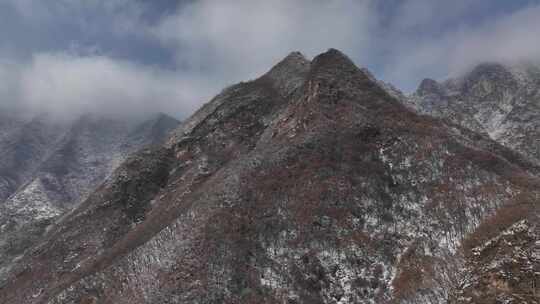 下雪 ￼ 云海 ￼户外 山峰 秦岭