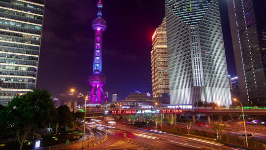 上海浦东新区中国街路
