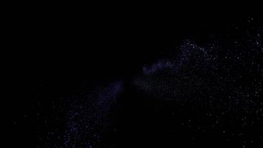 黑色背景粒子特效