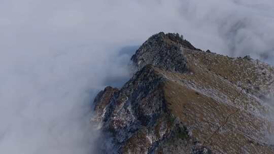 航拍牛背山