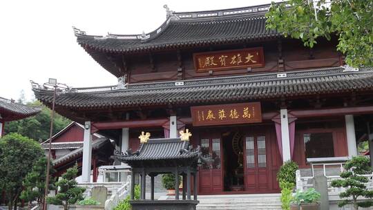 寺庙古建筑古色古香