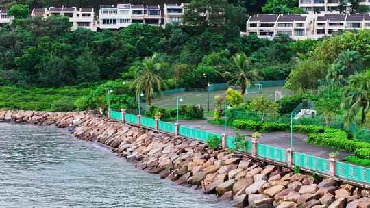 香港离岛区 愉景湾 晨练